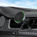 FORCELL F-GRIP Rapid Charge uchwyt samochodowy z ładowaniem indukcyjnym Qi2 15W kompatybilny z MagSafe szary