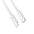 FORCELL kabel Typ C do Lightning 8-pin MFi 3A/9V 30W (Max) C901 1m biay