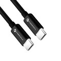 FORCELL kabel Typ C do Typ C QC4.0 3A/20V PD60W C338 50cm czarny