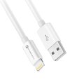 FORCELL kabel USB A do Lightning 8-pin MFi 2,4A/5V 12W C703 1m biay