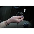 FORCELL kabel USB do iPhone Lightning 8-pin 2,4A 12W Metal C236 1m srebrny