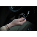 FORCELL kabel USB do Typ C 2.0 2,4A Metal C234 1m srebrny
