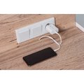 Forcell Ładowarka Sieciowa ze złączem USB typ C i kablem typ C - 3A 25W z funkcją ładowania PD i QC 4.0