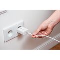 Forcell Ładowarka Sieciowa ze złączem USB typ C i kablem typ C - 3A 25W z funkcją ładowania PD i QC 4.0