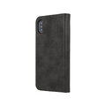 Forever Classic Leather Book Case do iPhone X / iPhone XS czarny