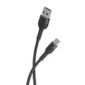 Forever kabel Flexible USB - USB-C 1,0 m 3A czarny