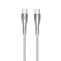 Forever kabel Sleek USB-C - USB-C 1,0 m 60W biały