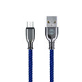 Forever kabel Tornado USB - microUSB 1,0 m 3A granatowy 