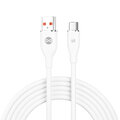 Forever kabel USB - USB-C 1,0 m 6A biały