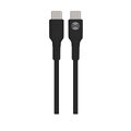 Forever ładowarka samochodowa PD QC CC-06 1x USB-C 1x USB 20W czarna + kabel USB-C - USB-C 60W