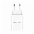 Forever ładowarka sieciowa PD QC TC-07-30AC 1x USB-C 1x USB 30W biała + kabel USB-C - USB-C 60W