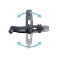 Forever uchwyt samochodowy do kratki MH-250 Multipoint magnetyczny czarny