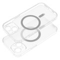 Futera Frost Mag Cover z ochron aparatu kompatybilny z MagSafe do IPHONE 12 PRO MAX transparent