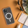 Futera Frost Mag Cover z ochron aparatu kompatybilny z MagSafe do IPHONE 12 PRO MAX transparent