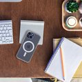 Futera Frost Mag Cover z ochron aparatu kompatybilny z MagSafe do IPHONE 12 PRO MAX transparent