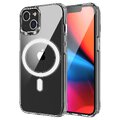 Futerał Clear Mag Cover z ochroną aparatu kompatybilny z MagSafe do IPHONE 15 PRO