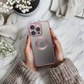 Futerał GLAM do IPHONE 15 Pro Max pudrowy róż