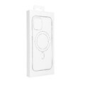 Futerał Silicone Mag Cover kompatybilny z MagSafe do IPHONE 15 czarny
