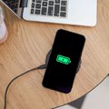 Futerał Silicone Mag Cover kompatybilny z MagSafe do IPHONE 15 czarny