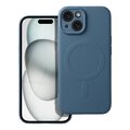 Futerał Silicone Mag Cover kompatybilny z MagSafe do IPHONE 15 niebieski