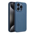 Futerał Silicone Mag Cover kompatybilny z MagSafe do IPHONE 15 PRO niebieski