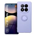 Futerał SILICONE RING do XIAOMI Redmi Note 14 Pro 5G fioletowy