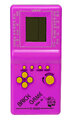 Elektroniczna gierka Tetris różowa