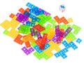 Gra logiczna układanka tetris puzzle klocki