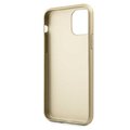 Guess nakładka do iPhone 11 GUHCN61G4GB brązowy hard case 4G Collection