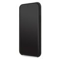 Guess iPhone 11 GUHCN61LS4GBK czarny hard case Silicone 4G Tone On Tone