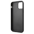 Guess nakładka do iPhone 11 Pro GUHCN58LGMLBK czarny hard case Glitter Logo