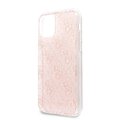 Guess nakładka do iPhone 11 Pro GUHCN58PCU4GLPI różowy hard case 4G Glitter