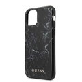 Guess iPhone 11 Pro GUHCN58PCUMABK czarny hard case Marble