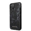 Guess iPhone 11 Pro GUHCN58PCUMABK czarny hard case Marble