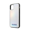 Guess iPhone 11 Pro Max GUHCN65BLD srebrny hard case Iridescent