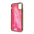 Guess iPhone 11 Pro Max GUHCN65GLTRPI różowy hard case Glow In The Dark