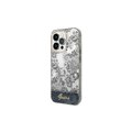 Guess nakładka do iPhone 14 Pro 6,1" GUHCP14LHGPLHG szara hardcase Porcelain Collection