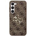 Guess nakładka do Samsung Galaxy S24+ S926 GUHCS24M4GMGBR brązowa hardcase 4G Big Metal Logo