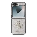 Guess nakładka do Samsung Galaxy Z Flip6 GUE003741 różowa 4G Metal Logo