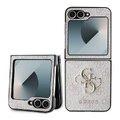 Guess nakładka do Samsung Galaxy Z Flip6 GUE003741 różowa 4G Metal Logo