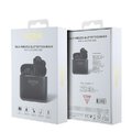Guess słuchawki Bluetooth GUTWSSU20ALEGK TWS + stacja dokująca czarne Printed Logo