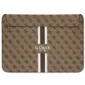 Guess wsuwka GUCS16P4RPSW 16” brązowa Sleeve 4G Stripes
