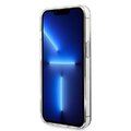 Guess zestaw nakładka + ładowarka do iPhone 13 Pro 6,1" GUBPP13LH4EACSK czarny hard case 4G Print MagSafe