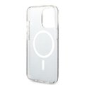 Guess zestaw nakładka + ładowarka do iPhone 13 Pro 6,1" GUBPP13LH4EACSK czarny hard case 4G Print MagSafe