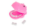  Hipopotam u dentysty zestaw lekarza różowy