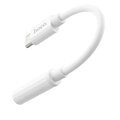 HOCO adapter HF / audio Typ C do Jack 3,5mm LS30 biały