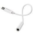 HOCO adapter HF / audio Typ C do Jack 3,5mm LS30 biały