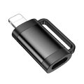 HOCO adapter OTG Lightning (męski) do Typ C (żeński) 2A UA31B czarny
