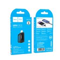 HOCO adapter OTG Lightning (męski) do Typ C (żeński) 2A UA31B czarny