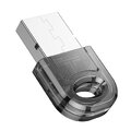 HOCO adapter USB A bluetooth UA28 transparentny czarny